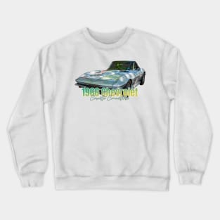 1966 Chevrolet Corvette Convertible Crewneck Sweatshirt